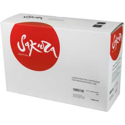 Картридж лазерный Sakura 106R01149 для Xerox Phaser 3500 черный, 12 000 к.
