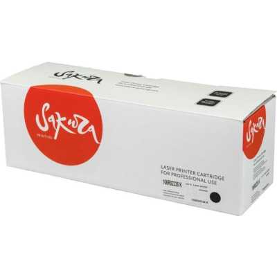 Картридж лазерный Sakura 106R02236 для Xerox Phaser 6600/WC 6605,черный, 8000 к.