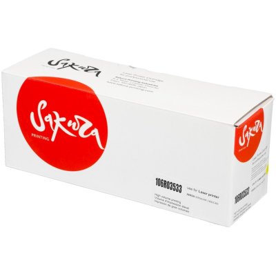 Картридж Sakura 106R03533 для Xerox Phaser VersaLink C400/C405, желтый, 8 000 к.