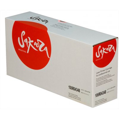 Картридж лазерный Sakura 106R04348 для Xerox, черный, 3000 к.