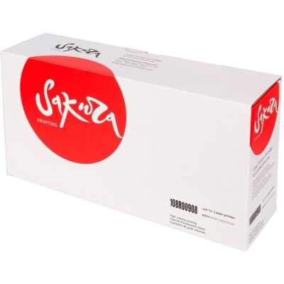 Картридж лазерный Sakura 108R00908 для Xerox Phaser 3140/3155/3160, черный, 1 500к.