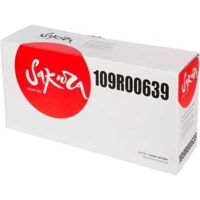 Картридж лазерный Sakura 109R00639 для Xerox Phaser 3110/3210, черный, 3 000к.