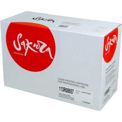 Картридж лазерный Sakura 113R00657 для Xerox P4500, черный, 18000 к.