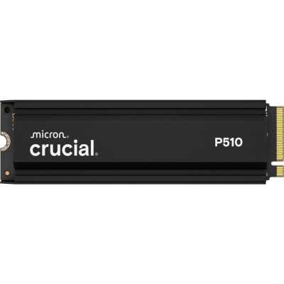 Накопитель SSD Crucial P510 1Tb PCIe Gen5 NVMe 2280 M.2 SSD with heatsink CT1000P510SSD5