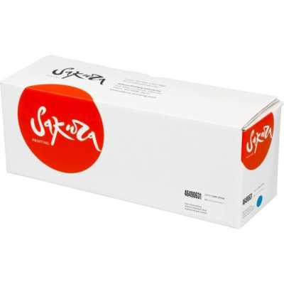 Картридж Sakura 46490631 для OKI C531DN/C532DN/C542DN/MC563/MC573, голубой, 7 000 к.