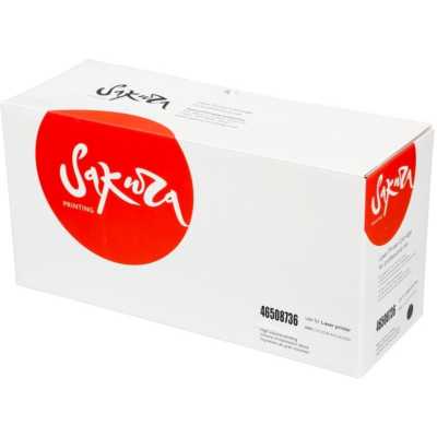 Картридж Sakura 46508736 для OKI C332/MC363, черный, 3 500 к.