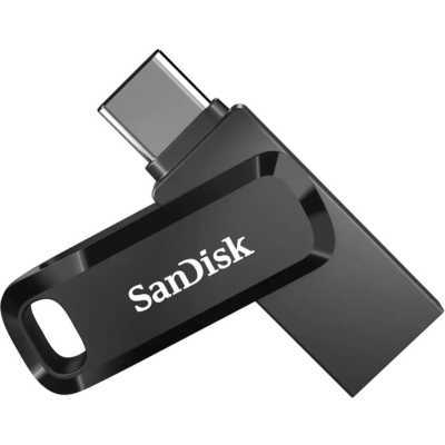 Флеш Диск SanDisk SDDDC3 1Tb <SDDDC3-1T00-G46>, USB3.1 Type-C, черная