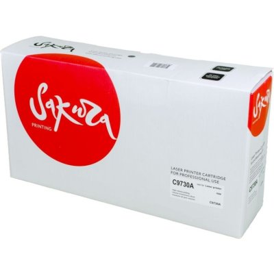 Картридж лазерный Sakura C9730A для принтера HP Laser Jet 5500/555, черный, 12000 к.