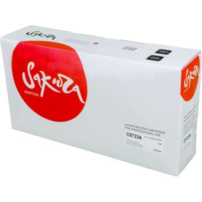 Картридж лазерный Sakura C9733A для принтера HP Laser Jet 5500/5550, пурпурный, 12000 к.