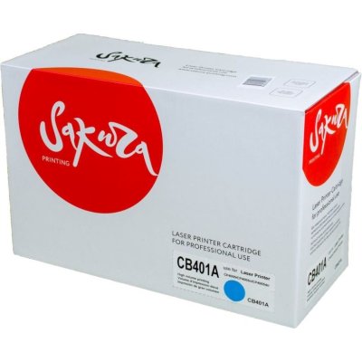 Картридж лазерный Sakura CB401A для HPColor LaserJet CP4005/CP4005n/CP4005dn, синий, 7500 к.