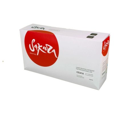 Картридж лазерный Sakura CE341A для HP LJ 700/775, синий, 16 000 к.
