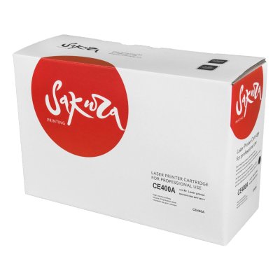 Картридж Sakura CE400A для HP Enterprise 500 Color M551/570/575, черный, 5 500 к.