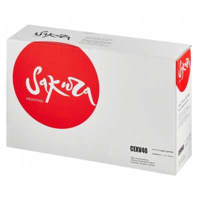 Картридж Sakura CEXV40 для Canon IR1133, iR1133A, iR1133IF, черный, 6000 к.