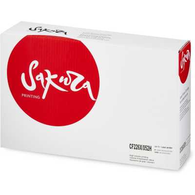 Картридж Sakura CF226X/052H для HP и Canon, черный, 9200 к.