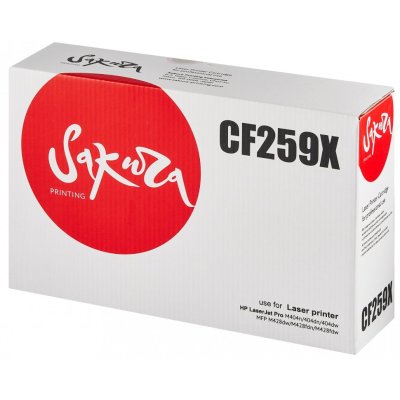 Картридж лазерный Sakura CF259X для HP LaserJet Pro M304, M404, MFP M428, черный, 10 000 к.