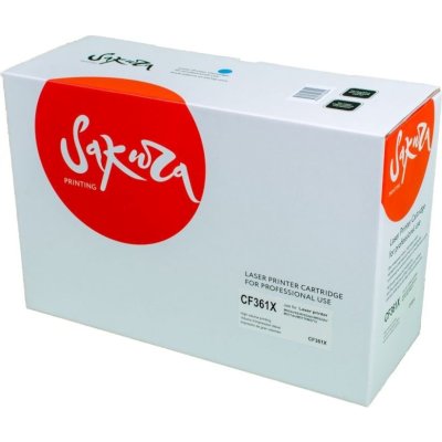 Картридж лазерный Sakura CF361X для HP Color LaserJet Enterprise M553n/553X/553dn HP Color LaserJet Enterprise M552dn синий, 9500к.
