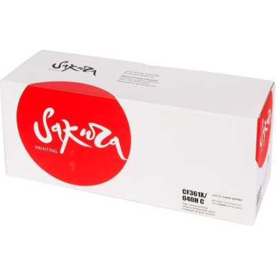 Картридж лазерный Sakura CF361X/040HC для HP Color LaserJet Enterprise M553n/553X/553dn HP Color LaserJet Enterprise M552dn, и для Canon i-SENSYS LBP-710/712, синий, 10 000к.