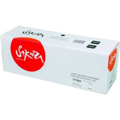 Картридж Sakura CF380A для HP MFP M476, черный 2400 к.