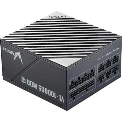 Блок питания Aerocool/Formula ATX 1000W VL-1000G5 MOD Gen5 RTL, 1000Вт, 80 PLUS Gold, 140мм, модульный, черный и серый