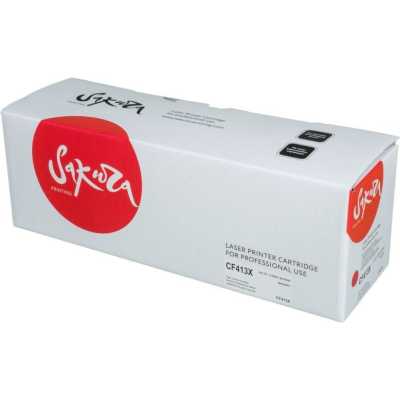Картридж лазерный Sakura CF413X для HP LaserJet Pro M452nw, M452dn, M477fnw, M477fdw, M477fdn, M377dw, пурпурный, 5000 к.