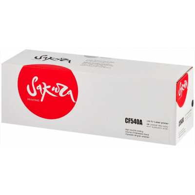 Картридж Sakura CF540A (203A) для HP M254, MFP M280/281, черный, 1 400 к.