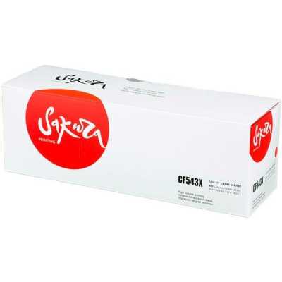 Картридж Sakura CF543X (203X) для HP M254, MFP M280/281, пурпурный, 2 500 к.