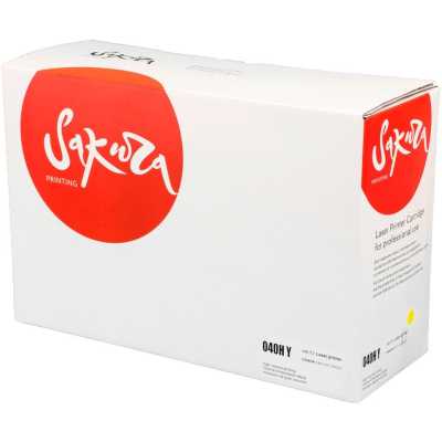 Картридж лазерный Sakura CRG040HY для Canon i-SENSYS LBP-710/712, желтый, 10 000к.