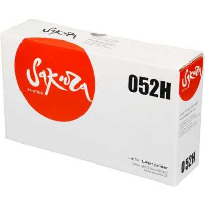 Картридж лазерный Sakura CRG052H для Canon i-SENSYS LBP212/214/215, i-SENSYS MF421/426/428/429, черный, 9 200 к.