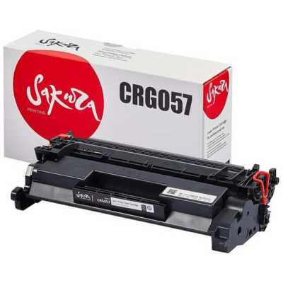 Картридж лазерный Sakura 057 ECO (3009C002) для Canon LBP228x/LBP226dw/LBP223dw/MF449x/MF446x/MF445dw/MF443dw/MF453dw, черный, 3100 к. ECO (чип без счетчика копий)