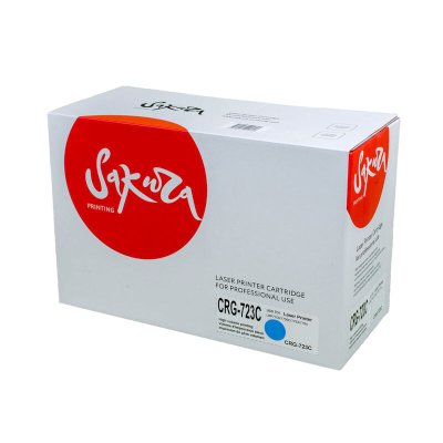 Картридж лазерный Sakura CRG723C для Canon LBP7700/7750C/7753/7754, синий, 8500 к.
