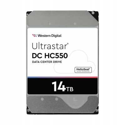 Жесткий диск HDD WD SATA Server 14Tb Ultrastar DC HC550 7200 6Gb/s 512MB 1 year warranty