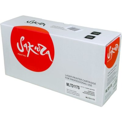 Картридж лазерный Sakura MLTD117S для Samsung SCX-4655, черный, 2500 к.