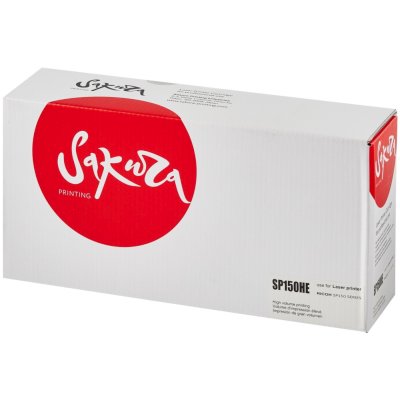 Картридж Sakura SP150HE для Ricoh SP 150/150SU SP150LE, черный, 1500 к.