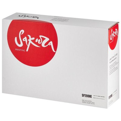 Картридж Sakura SP200HE для Ricoh SP 200N/SP 200S/SP 202SN/SP 203SF/SP 203SFN/SP 212, черный, 2 600 к.