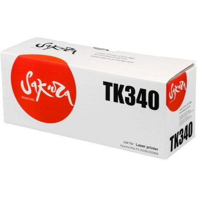Картридж лазерный Sakura TK340/341/342/343/344 для Kyocera Mita FS-2020D/2020DN, черный, 12000 к.