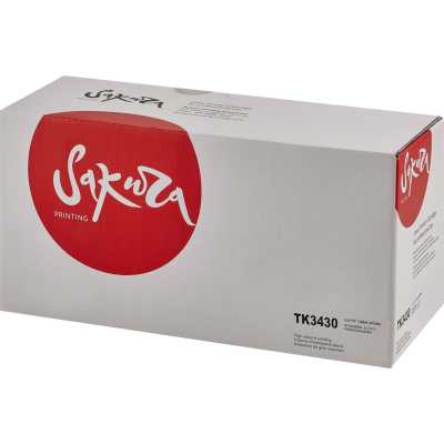 Картридж Sakura TK3430 для Kyocera Mita PA5500x/MA5500ifx, черный, 25000 к.