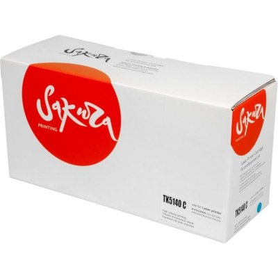 Картридж Sakura TK5140C для Kyocera Mita, синий, 5000 к.