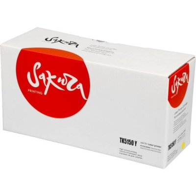 Картридж Sakura TK5150Y для Kyocera Mita ECOSYS P6035cdn/M6035cidn/M6535cidn, желтый, 10 000 к.