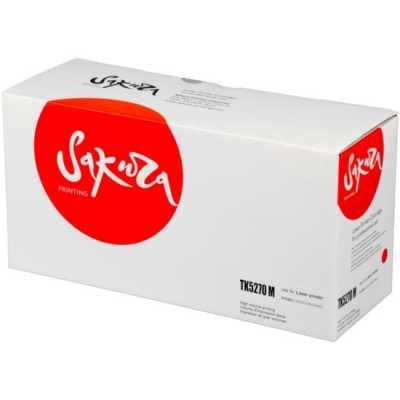 Картридж Sakura TK5270M для Kyocera Mita ECOSYS M6230cidn, пурпурный, 6 000к.