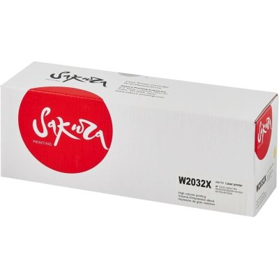 Картридж лазерный Sakura W2032X (HP 415X) для HP LaserJet Pro M454, MFP M479, желтый, 6000 к.