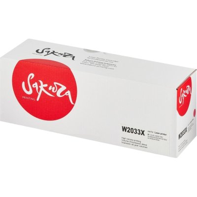 Картридж лазерный Sakura W2033X (HP 415X) для HP LaserJet Pro M454, MFP M479, пурпурный, 6000 к.