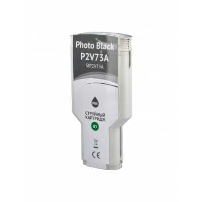 Картридж струйный Sakura P2V73A для HP, фото черный, 300 мл.