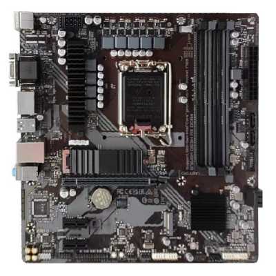 Материнская плата Gigabyte B760M DS3H AX DDR4 (V1.2/V1.3), LGA 1700, Intel B760, 4xDDR4, 4xSATA, 2xM.2, 1xPCI-E 4.0 x16, 2xPCI-E 4.0 x1, 1xHDMI, 2xDP, 1x 2.5Gb LAN, 3xUSB 3.2 Gen 1, 2xUSB 2.0, 3x3.5 мм, 7.1, Micro-ATX