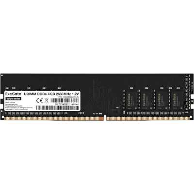 Оперативная память Exegate, DDR4, 4GB (1x4 GB), 2666 MHz, CL19, DIMM, OEM
