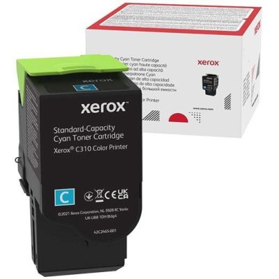 Картридж лазерный Xerox C310 голубой 2K (006R04361)