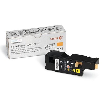 Картридж лазерный Xerox 106R01633 желтый для Xerox Ph 6000/6010N/WC 6015 (1000 стр.)(Channels)