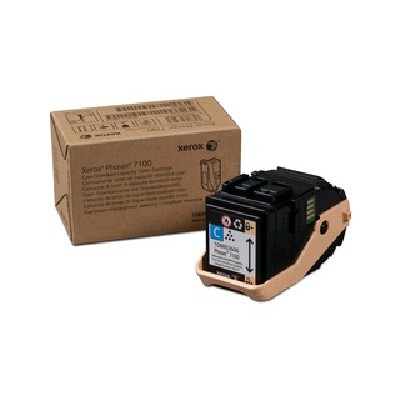 Тонер-картридж Hi-Black (HB-106R02606) для Xerox Phaser 7100, C, 5K