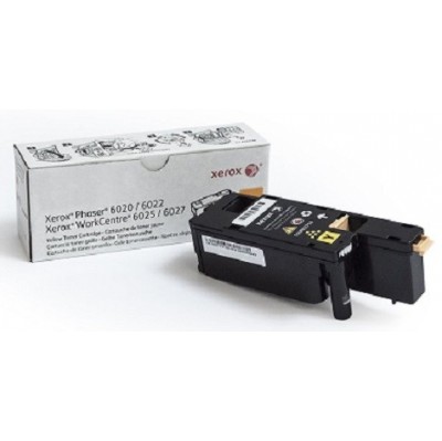 Картридж лазерный Xerox 106R02762 желтый для Phaser 6020/22/WC 6025/27 (1000 стр.)(Channels)