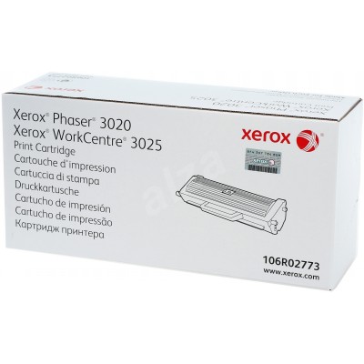 Картридж лазерный Xerox 106R02773 черный для Xerox Phaser 3020/WC 3025 (1500 стр)(Channels)