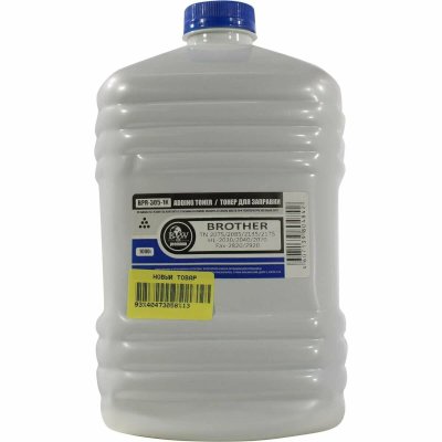 Тонер Brother TN 2075/2085/2135/2175 HL-2030/2040/2070, Fax-2820/2920, MFC-7220/7420, DCP-7010 (кан. 1кг) Black&White Premium (Tomoegawa) фас.Россия